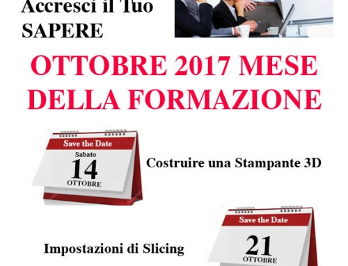 “Costruire una Stampante 3D” funzioni della Meccanica, dell’Elettronica e loro assemblaggio