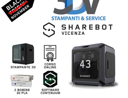 3DVicenza Sharebot BLACK NOVEMBER