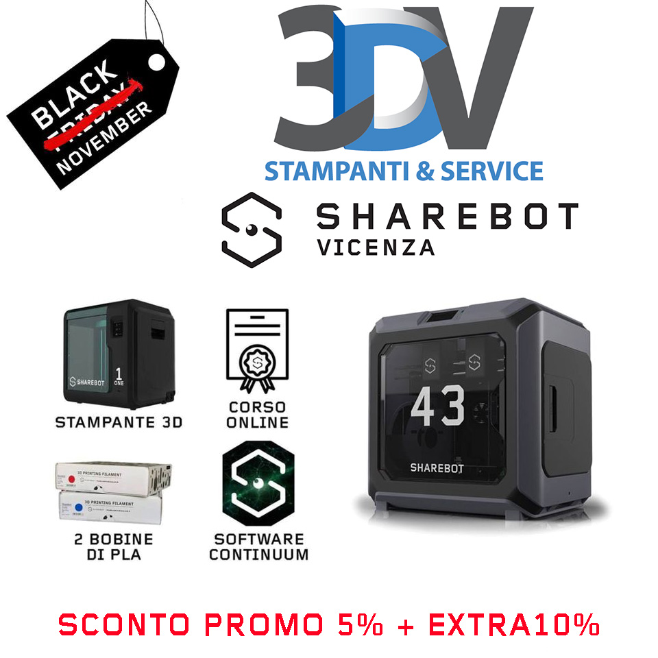 3DVI Sharebot Black November