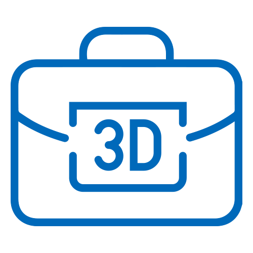 Icona noleggio stampante 3D e assistenza completa | 3D VICENZA